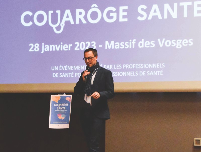 président CPTS 88 lors couaroge de la santé