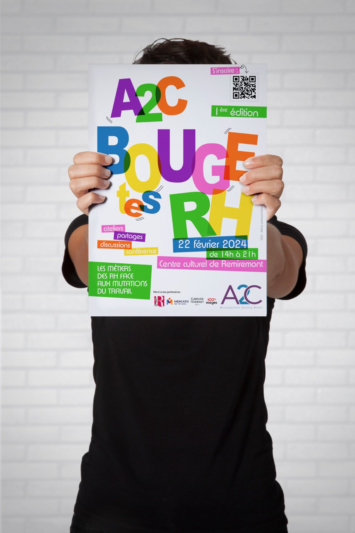 affiche A2C bouge tes RH ©kmscommunication